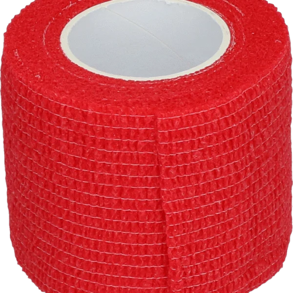 Bandaż samoprzylepny 5 cm czerwony – Excellent Bandage Animal Profi