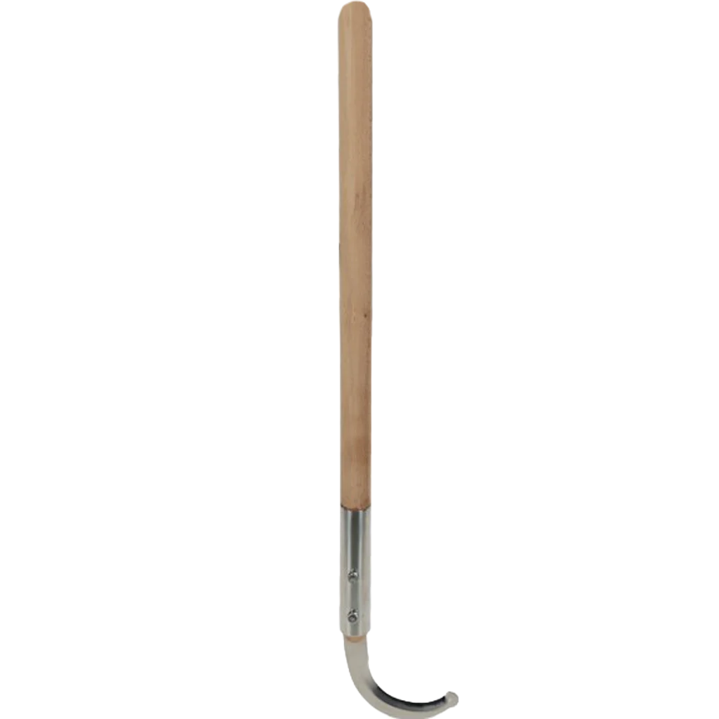 BAND0000NR.png Nóż do zdejmowania taśmy z racic z zakrzywionym ostrzem ze stali nierdzewnej, uchwyt 55 cm – Bovi Hoof Care - obrazek 1