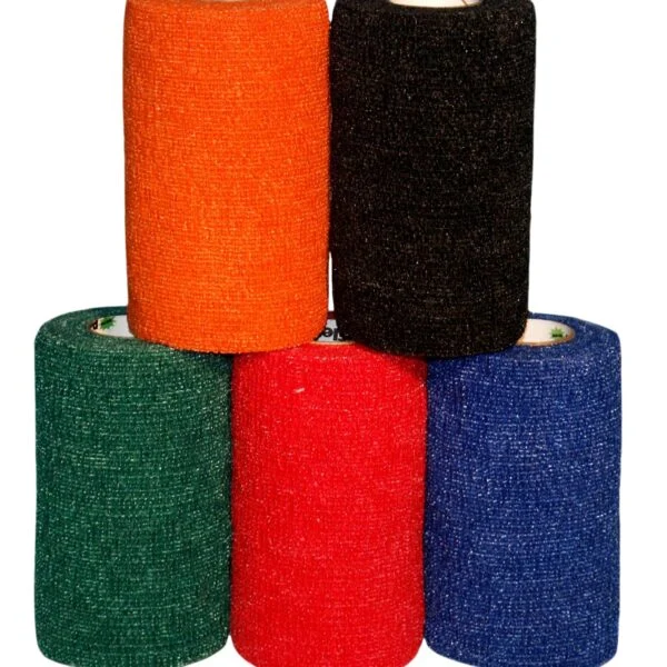 Bandaż dla koni, niebieski, szerokość 10 cm i długość 4,5 m – Andover Healthcare PowerFlex