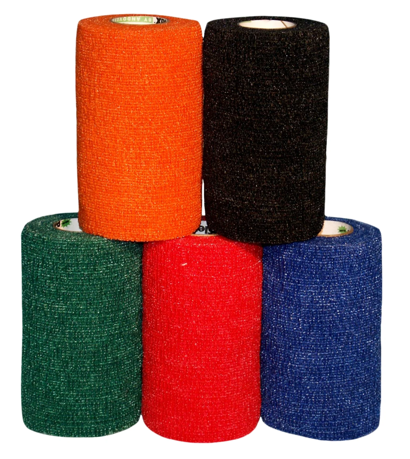 BAND0001B-.jpg Bandaż dla koni, niebieski, szerokość 10 cm i długość 4,5 m – Andover Healthcare PowerFlex - obrazek 1