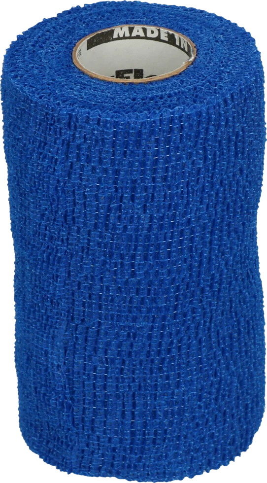 Bandaż dla koni, niebieski, szerokość 10 cm i długość 4,5 m – Andover Healthcare PowerFlex - obrazek 3