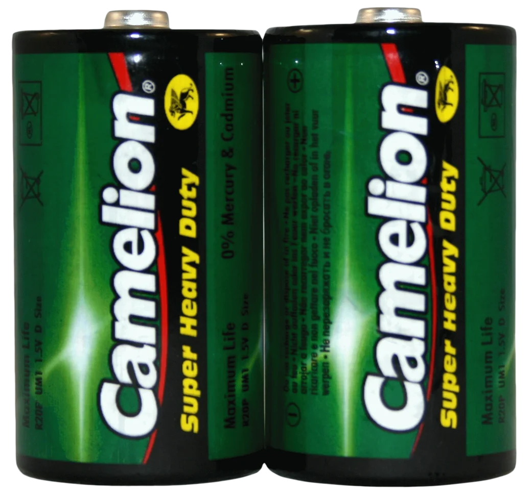 Bateria D 1,5 V, 2 sztuki – Camelion - obrazek 1