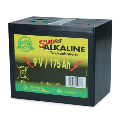 Bateria do ogrodzeń elektrycznych 9 V, 175 Ah – Gobel Durobat