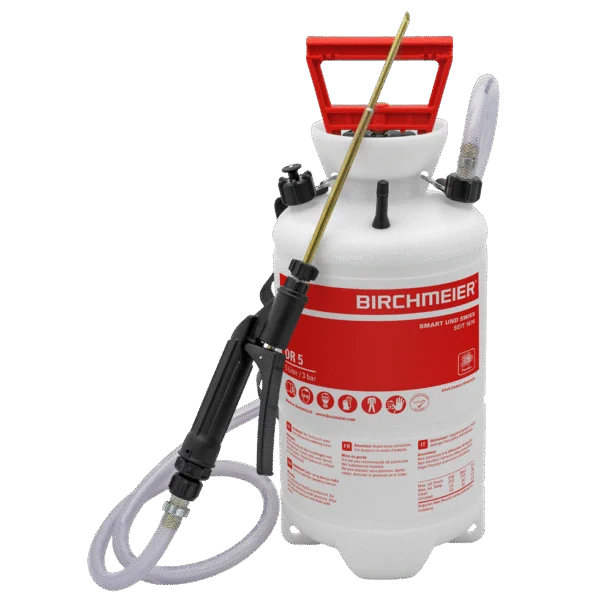 Rozpylacz do proszku z ręczną pompką, 5 l – Birchmeier DR5