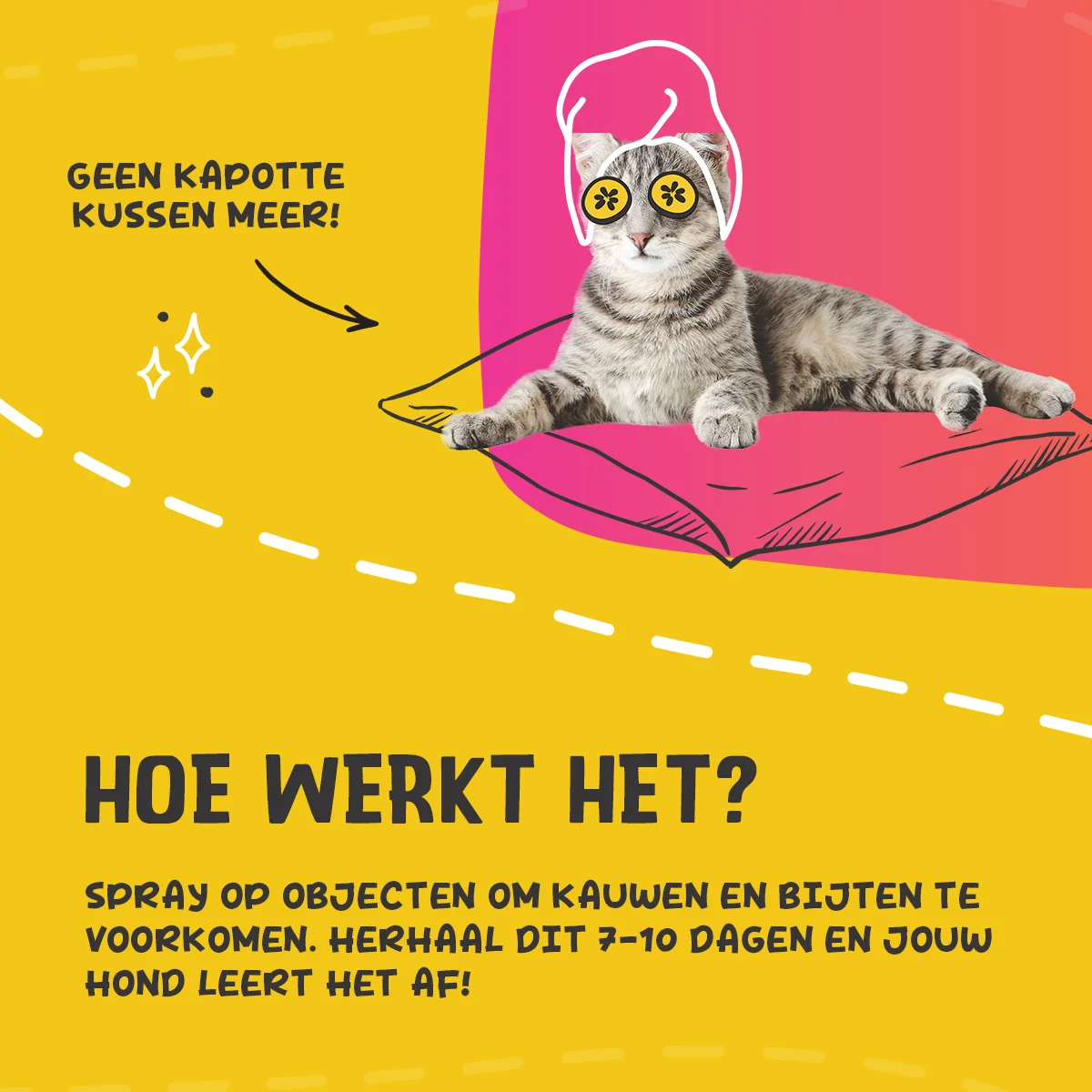 Spray przeciw gryzieniu dla psów i kotów z gorzką substancją, 250 ml – Excellent Pets Bite Stop Spray - obrazek 4