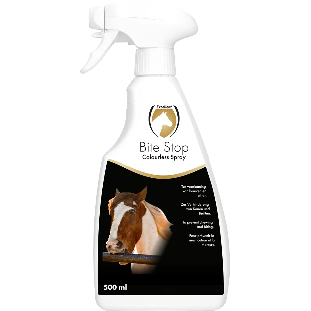 BITE0500.png Spray przeciw gryzieniu dla koni, 500 ml – Excellent Horse Bite Stop Spray - obrazek 1
