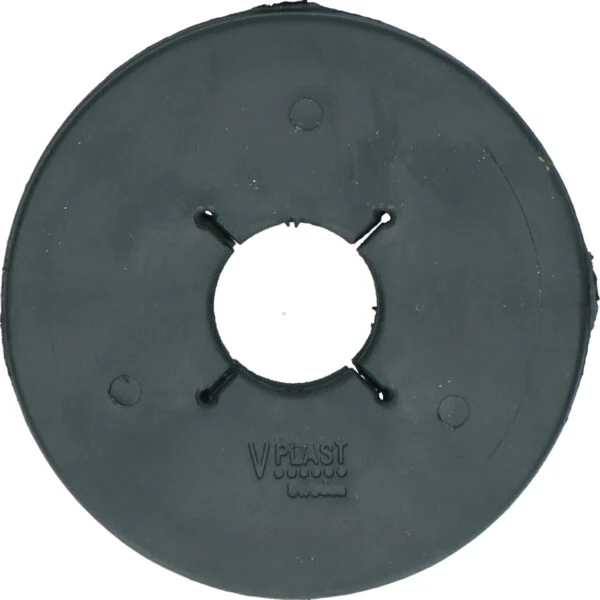 Krążki do wędzidła TPE 90 mm, czarne, 2 sztuki – Vplast