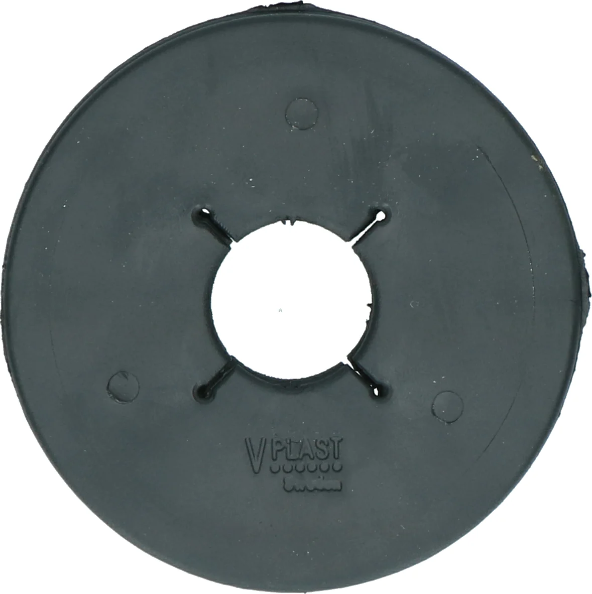 Krążki do wędzidła TPE 90 mm, czarne, 2 sztuki – Vplast - obrazek 1