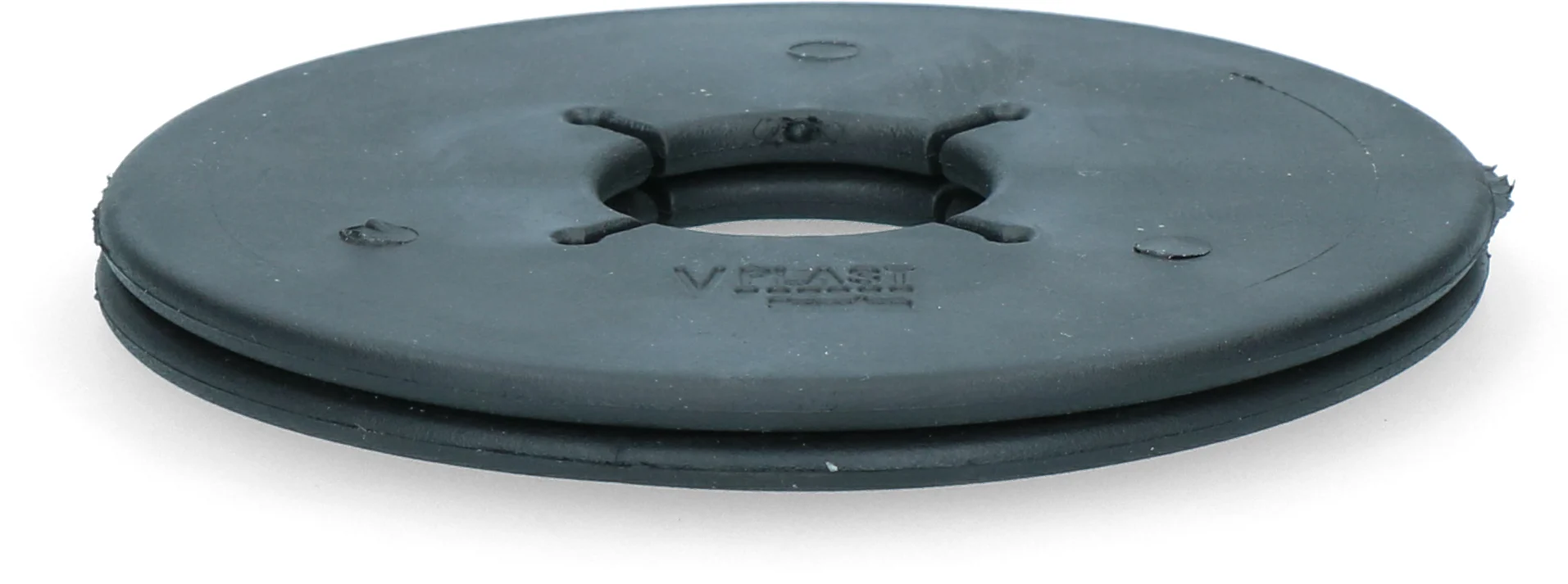 Krążki do wędzidła TPE 90 mm, czarne, 2 sztuki – Vplast - obrazek 2