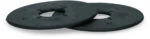 Krążki do wędzidła TPE 90 mm, czarne, 2 sztuki – Vplast - obrazek 3