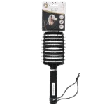 Szczotka do rozczesywania grzywy, 24,5 cm, czarna – Excellent Horse Supreme Brush
