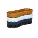 Szczotka dla konia do suchej i mokrej sierści, 3 sztuki – Excellent Horse Multi Brush - obrazek 2