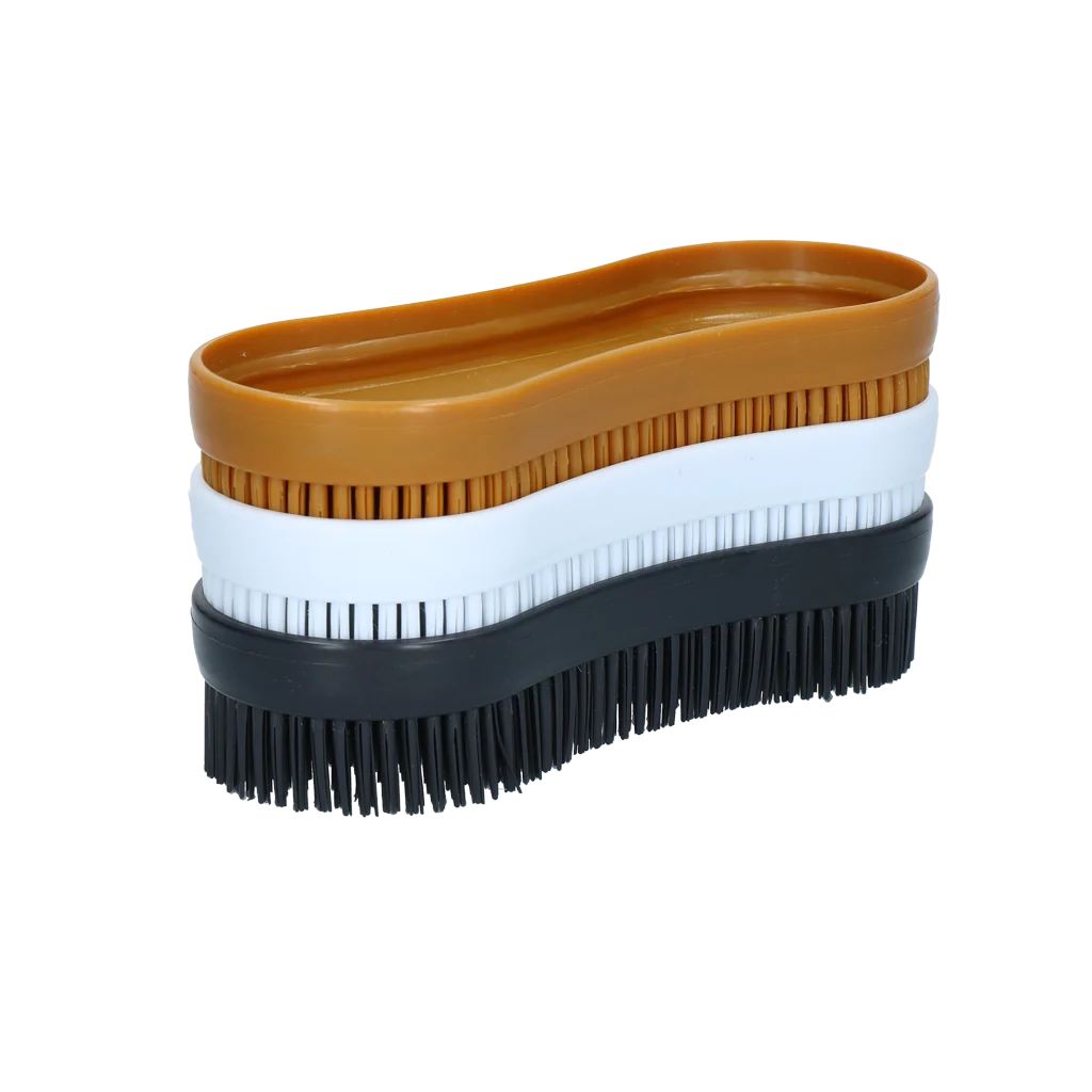 Szczotka dla konia do suchej i mokrej sierści, 3 sztuki – Excellent Horse Multi Brush - obrazek 2