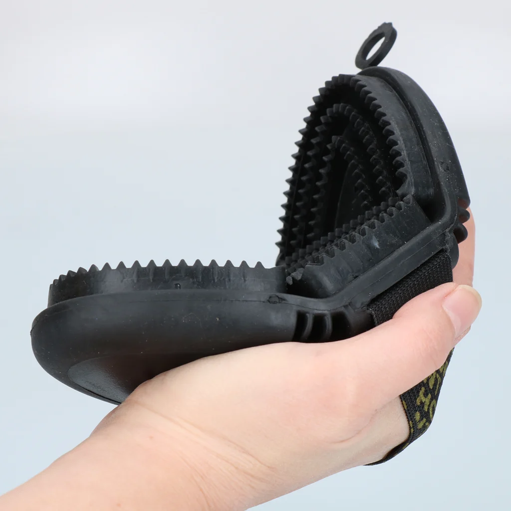 Zgrzebło do usuwania luźnych włosów z elastyczną górną częścią – Excellent Horse Flexi Brush Curry Comb - obrazek 6