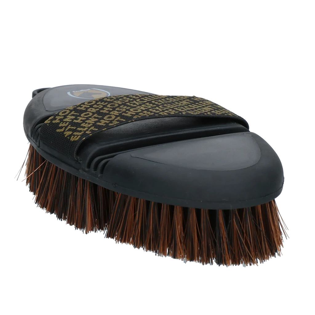 Miękka szczotka dla koni do kurzu i piasku z elastyczną górną częścią – Excellent Horse Flexi Brush Soft - obrazek 1