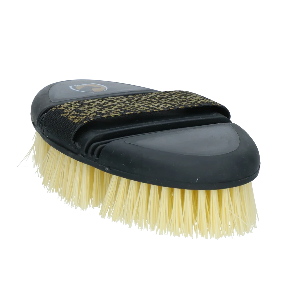 Twarda szczotka dla koni z elastyczną górną częścią – Excellent Horse Flexi Brush Scrub - obrazek 1