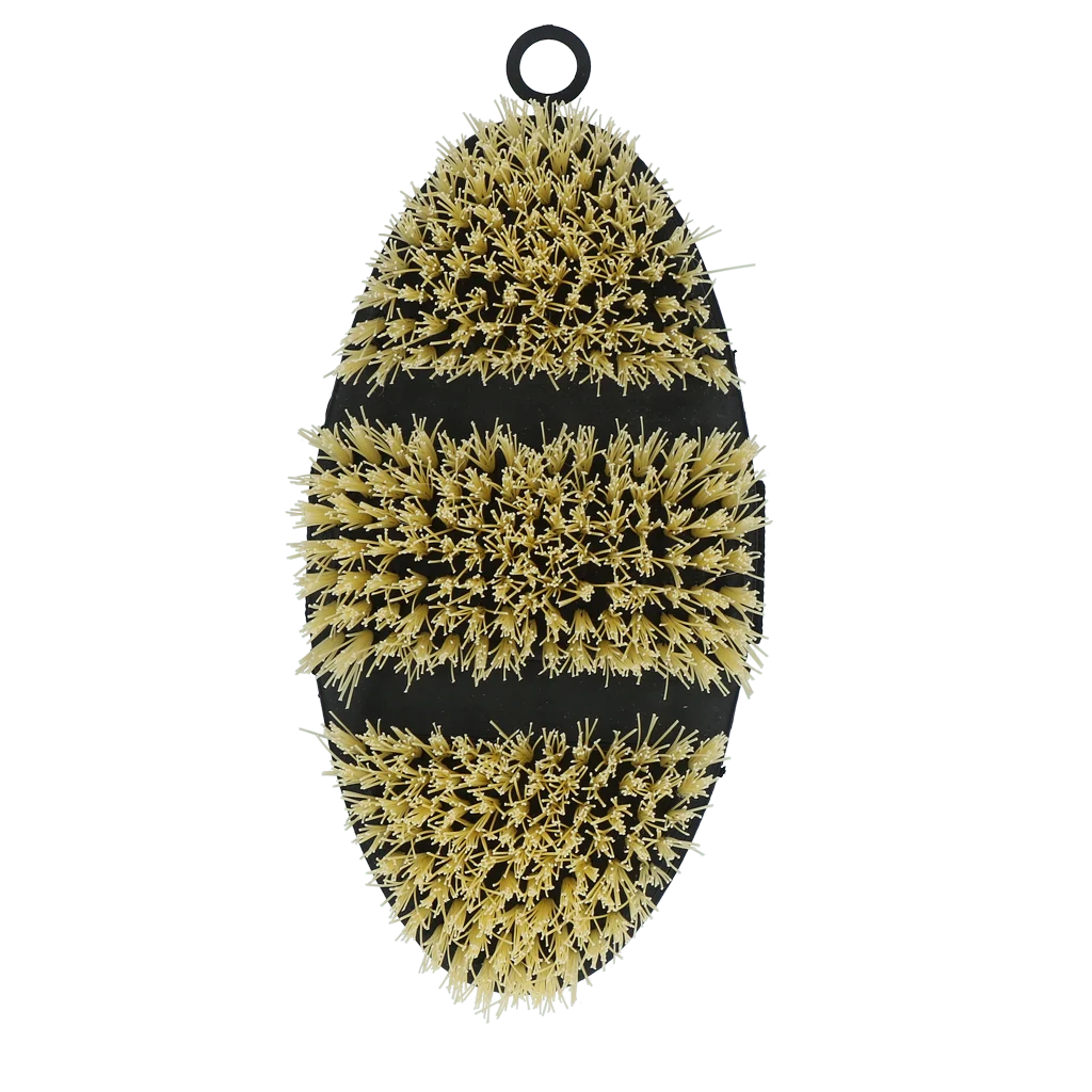 Twarda szczotka dla koni z elastyczną górną częścią – Excellent Horse Flexi Brush Scrub - obrazek 3