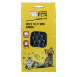 Silikonowa szczotka dla psa do długiej sierści, 12 x 6,5 x 2,5 cm – Excellent Pets Soft Silicone Brush
