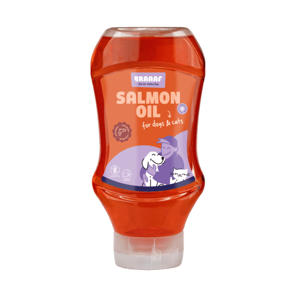 Sos do karmy z olejem z łososia, 500 ml – Braaaf Dog Food Sauce