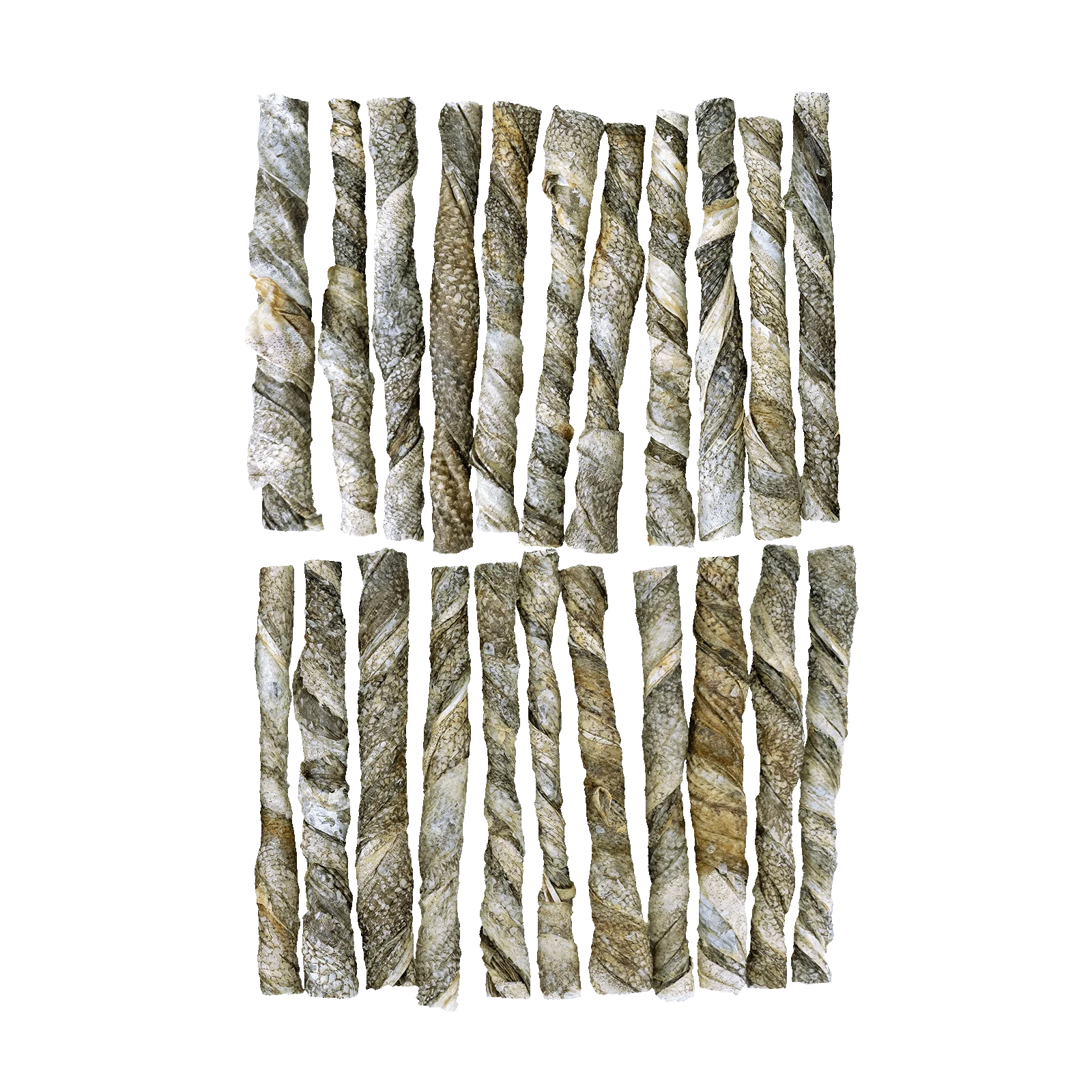 Gryzaki z łososia, suszone powietrzem, 12 cm, 175 g – Braaaf Seafood Zalm Roll Sticks - obrazek 3