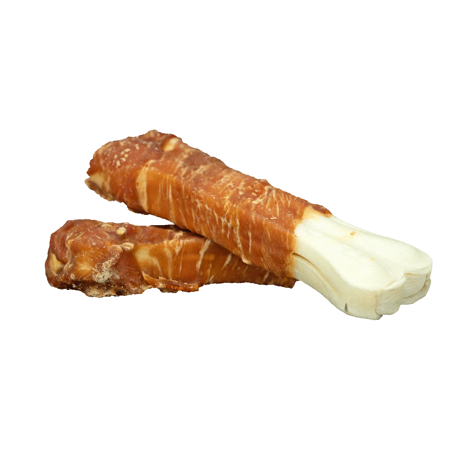 Prasowana kość do żucia z kurczakiem, 12,5 cm, 2 sztuki – Braaaf Rawhide Pressed Bone - obrazek 2