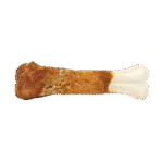 Gryzak kostka z kurczakiem, 20 cm – Braaaf Rawhide Pressed Bone - obrazek 3