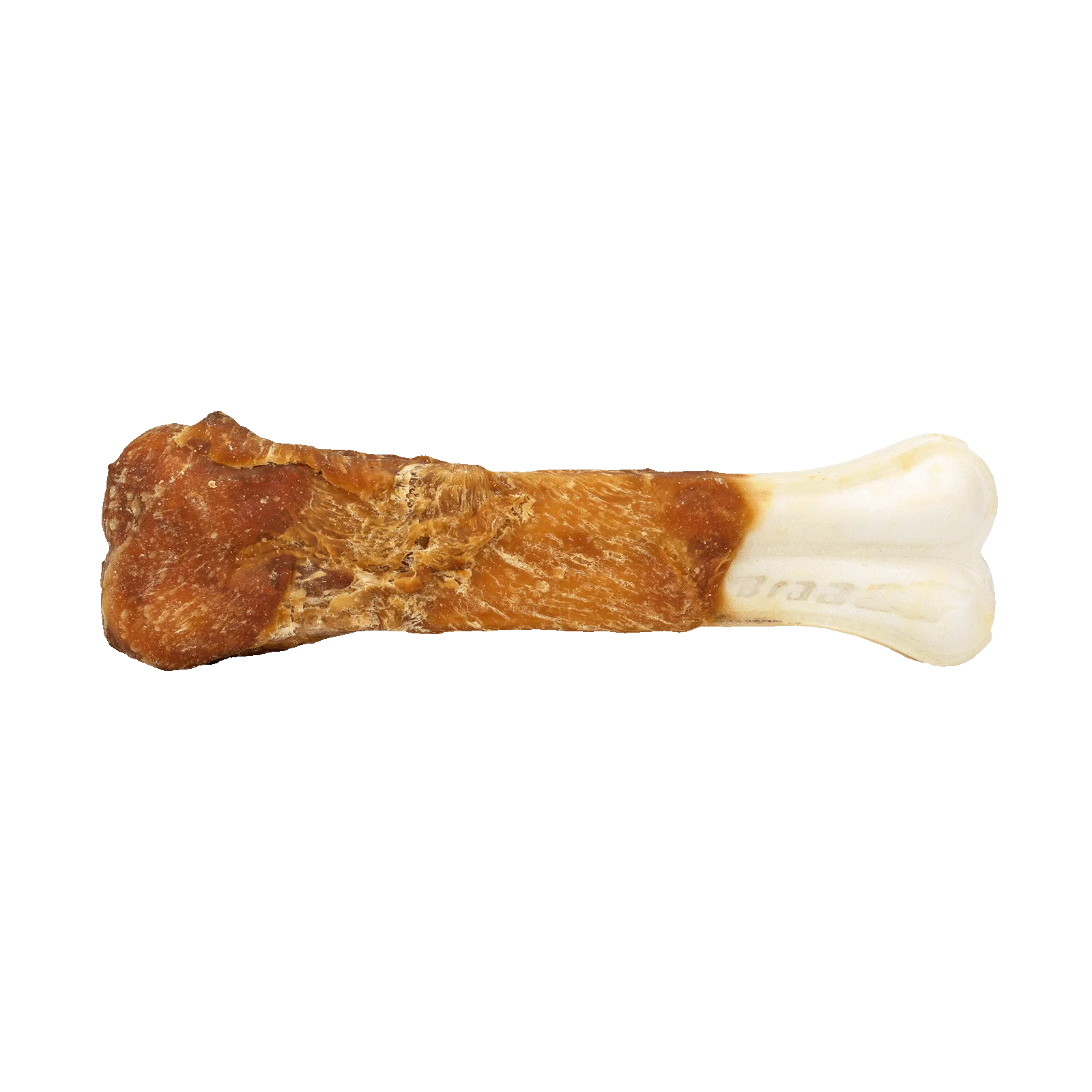 Gryzak kostka z kurczakiem, 20 cm – Braaaf Rawhide Pressed Bone - obrazek 3