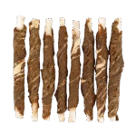 Pałeczki do gryzienia z jagnięciną i rybą, 8 sztuk – Braaaf Rawhide Roll Sticks - obrazek 2