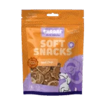 Przysmak dla psa w formie chipsów z wołowiną i rybą, bez zbóż, 85 g – Braaaf Soft Snack Chips