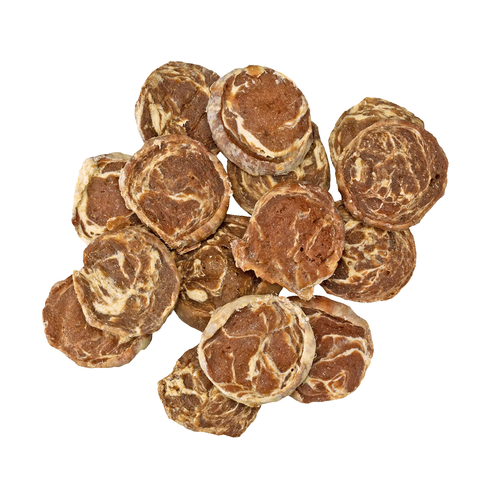 Przysmak dla psa w formie chipsów z wołowiną i rybą, bez zbóż, 85 g – Braaaf Soft Snack Chips - obrazek 3