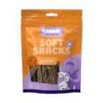 Paski dla psa z kaczką, bezzbożowe, 85 g – Braaaf Soft Snack Eendenreepjes