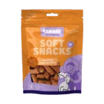 Paski przysmaku dla psa z tuńczykiem, dynią i selerem, 85 g – Braaaf Soft Snack