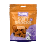 Miękkie paski dla psa z łososiem, dynią i selerem, 85 g – Braaaf Soft Snack