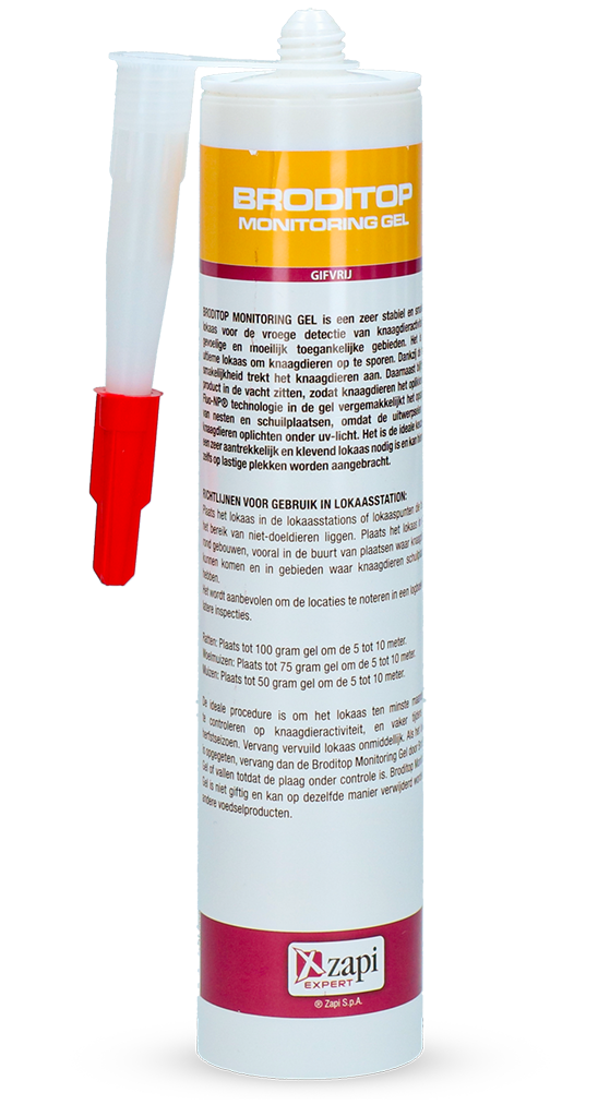 Lokgel voor Monitoring van Muizen en Ratten, 300 ml – Broditop Monitoring Gel Żel wabiący do monitorowania myszy i szczurów, 300 ml – Broditop Monitoring Gel