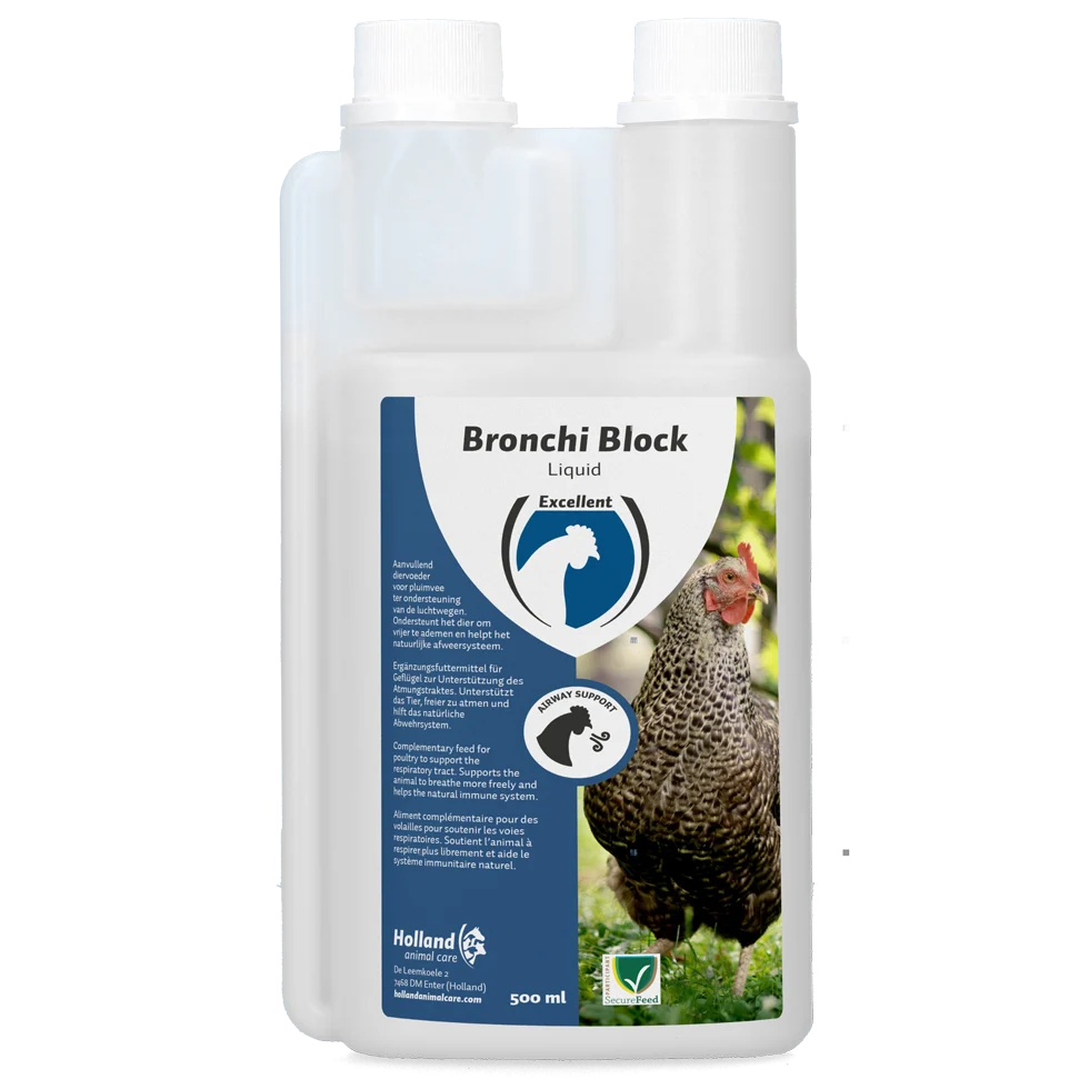 Dodatek paszowy Bronchi Block dla drobiu z eukaliptusem, 500 ml - obrazek 1