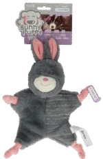 Pluszowy królik dla psa z piszczałką – Bunny Puppy Crunchy Knot