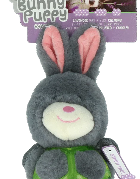 Pluszowa przytulanka dla psa w kształcie królika z piszczałką – Bunny Puppy Strappy