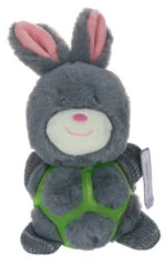 Pluszowa przytulanka dla psa w kształcie królika z piszczałką – Bunny Puppy Strappy - obrazek 4