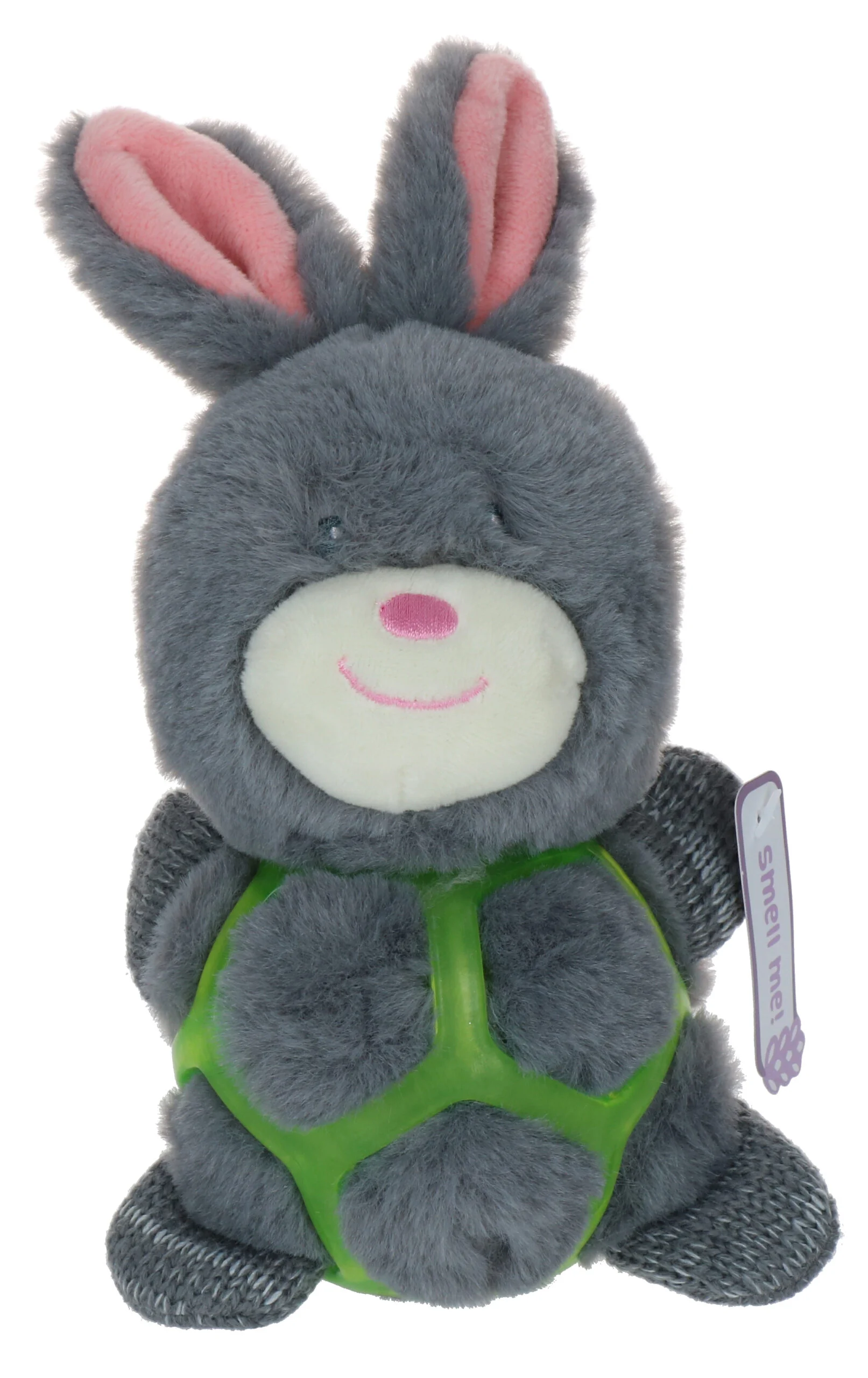 Pluszowa przytulanka dla psa w kształcie królika z piszczałką – Bunny Puppy Strappy - obrazek 4