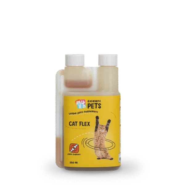 Suplement na stawy dla kotów, płynny, 250 ml – Excellent Pets Cat Flex