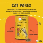 Suplement dla kotów w formie granulek z prebiotykami, 60 g – Excellent Pets Cat Parex - obrazek 5