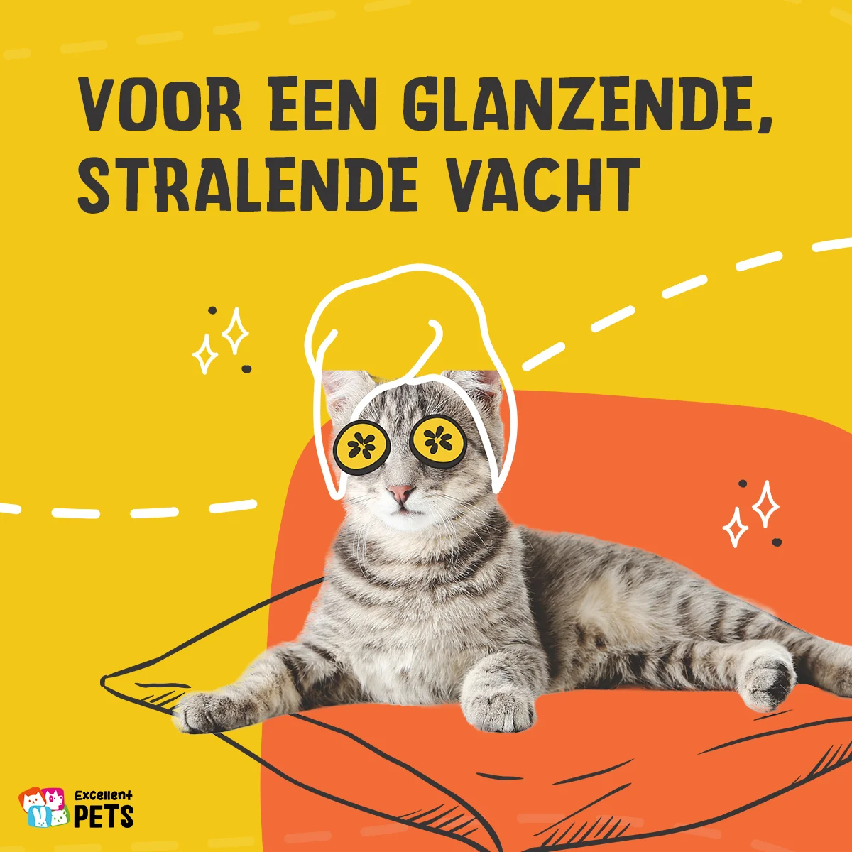 Suplement dla kotów w formie granulek z prebiotykami, 60 g – Excellent Pets Cat Parex - obrazek 3