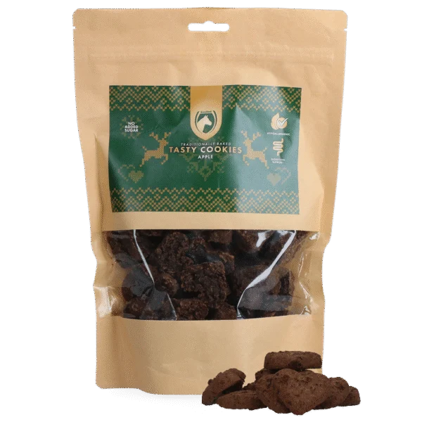 Herbatniki dla koni z jabłkiem, 500 g – Excellent Horse Christmas Tasty Cookies Appel