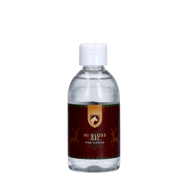 Żel nabłyszczający do grzywy i ogona o zapachu sosny, 250 ml – Excellent Horse Christmas Hi Gloss Gel