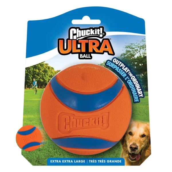 Gumowa piłka dla psa XXL, ø 10 cm – Chuckit! Ultra Ball