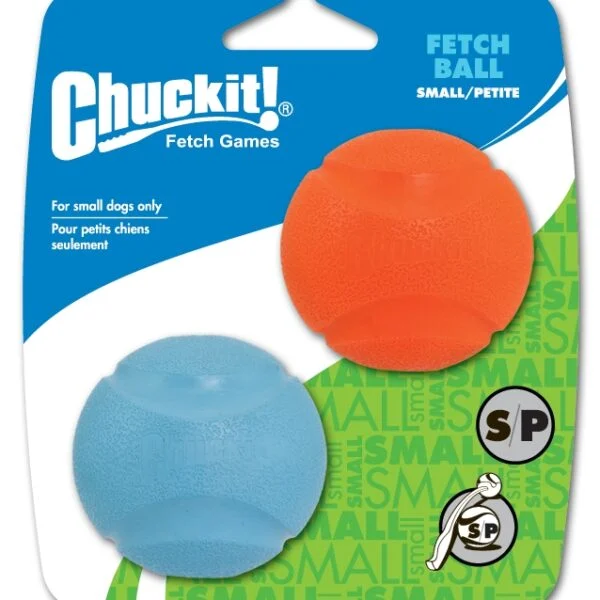 Gumowa piłka dla psa, Ø 5 cm, 2 sztuki – Chuckit! Fetch Ball S