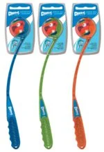 Wyrzutnia do piłek z piłką, 45 cm – Chuckit! Junior Ball Launcher