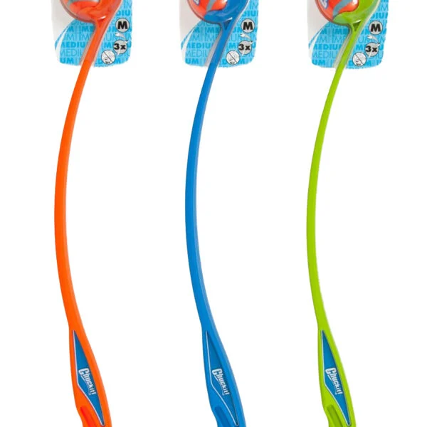 Wyrzutnia do piłek dla psa M z piłką tenisową, 63 cm – Chuckit! Sport Launcher