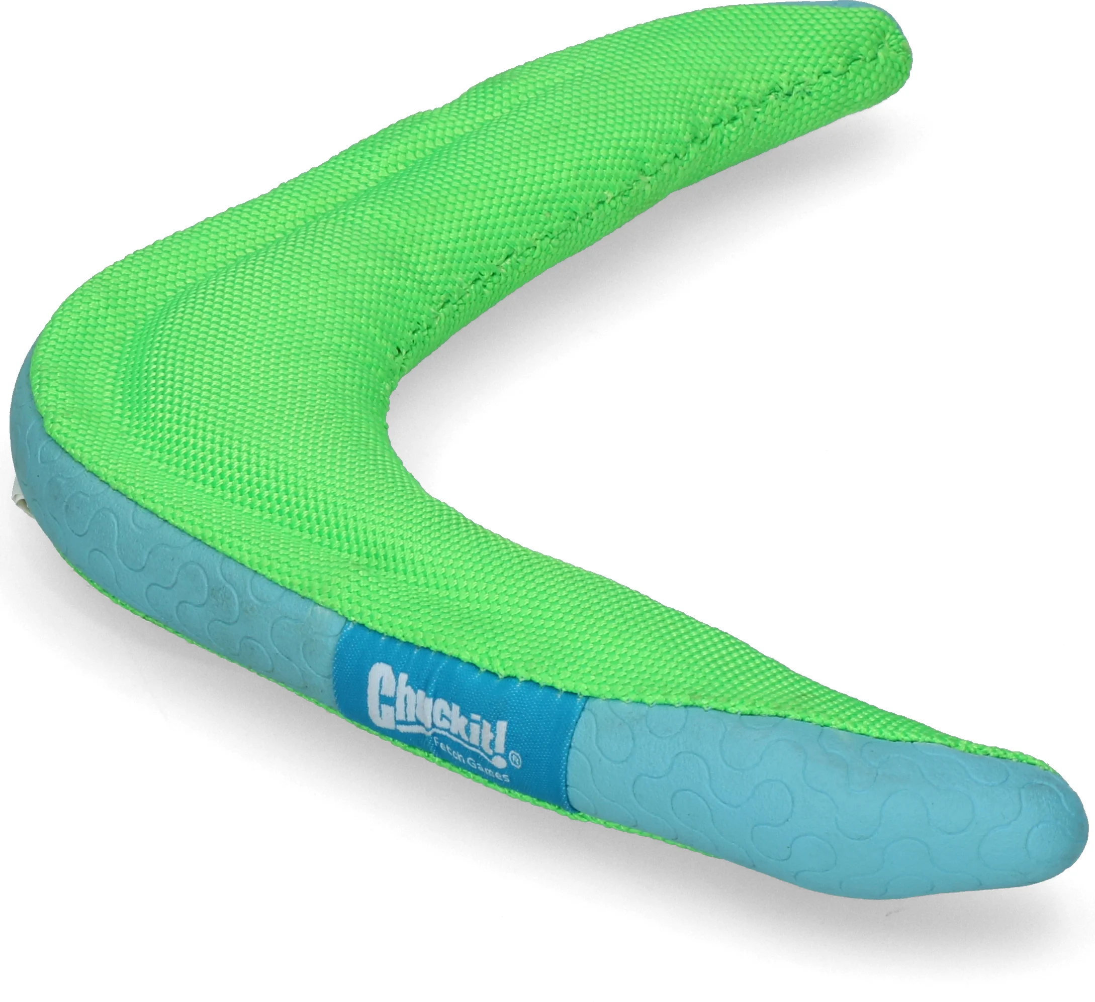 Boomerang dla psa M, pływający, zielony lub pomarańczowy (kolor losowy) – Chuckit! Amphibious Boomerang - obrazek 4