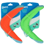 Boomerang dla psa M, pływający, zielony lub pomarańczowy (kolor losowy) – Chuckit! Amphibious Boomerang